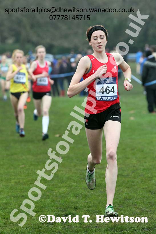 Women's under-17s and under-20s European Cross Country Trials, Sefton Park, Liverpool. Photo: David T. Hewitson/Sports for All Pics
